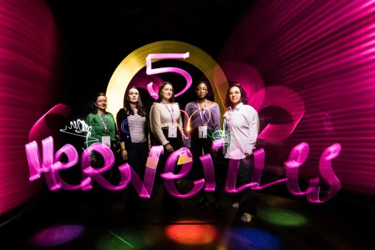animation originale photo light painting entreprise