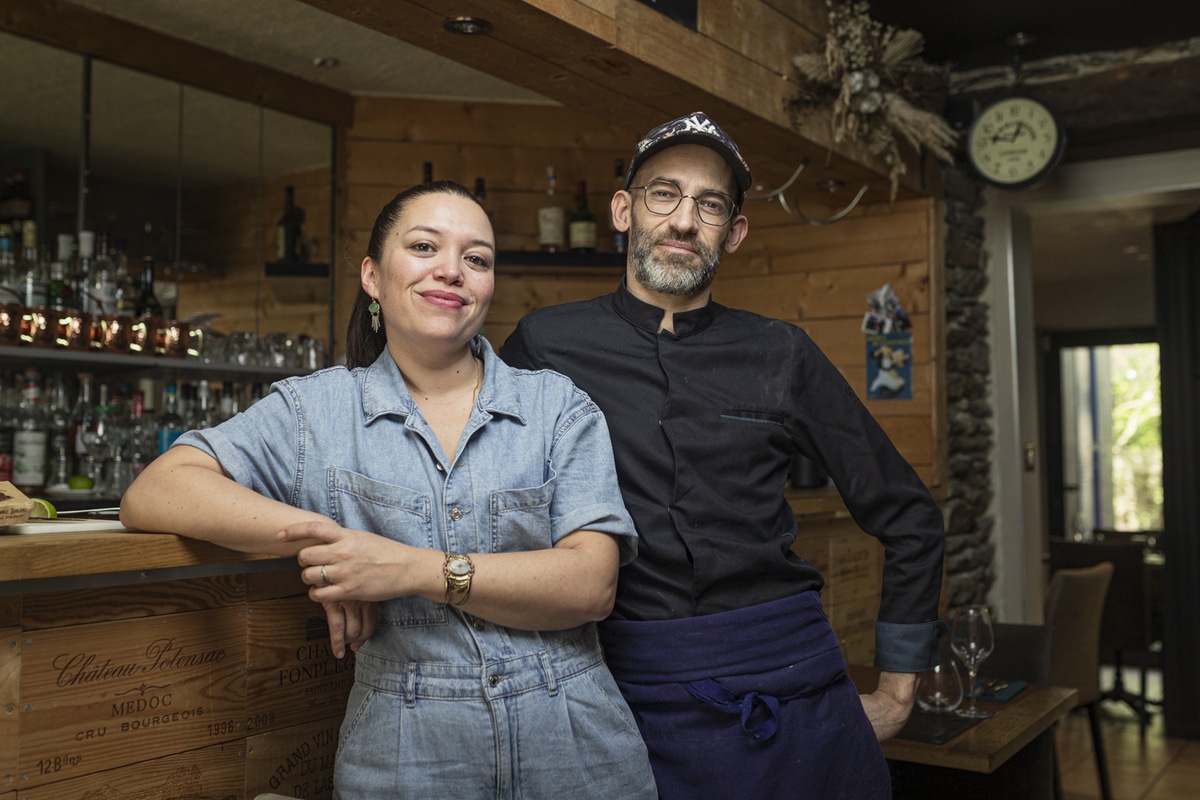 Portrait des gérants du restaurant au Petit Raphael, à Nantes